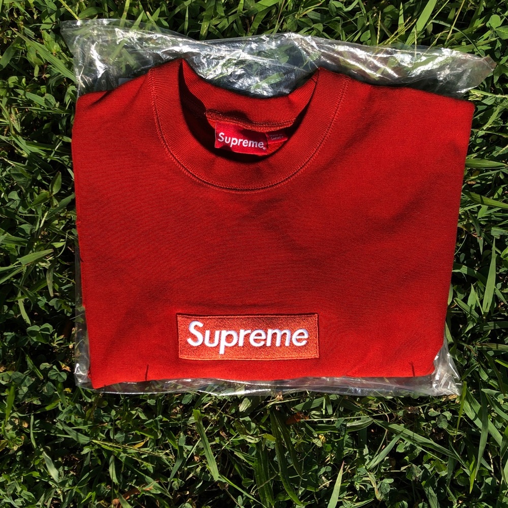 Supreme Rust Box Logo - FW 18